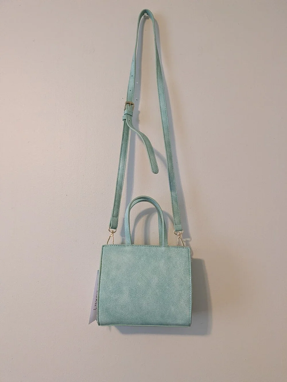 Mint Green Mini Crossbody Handbag